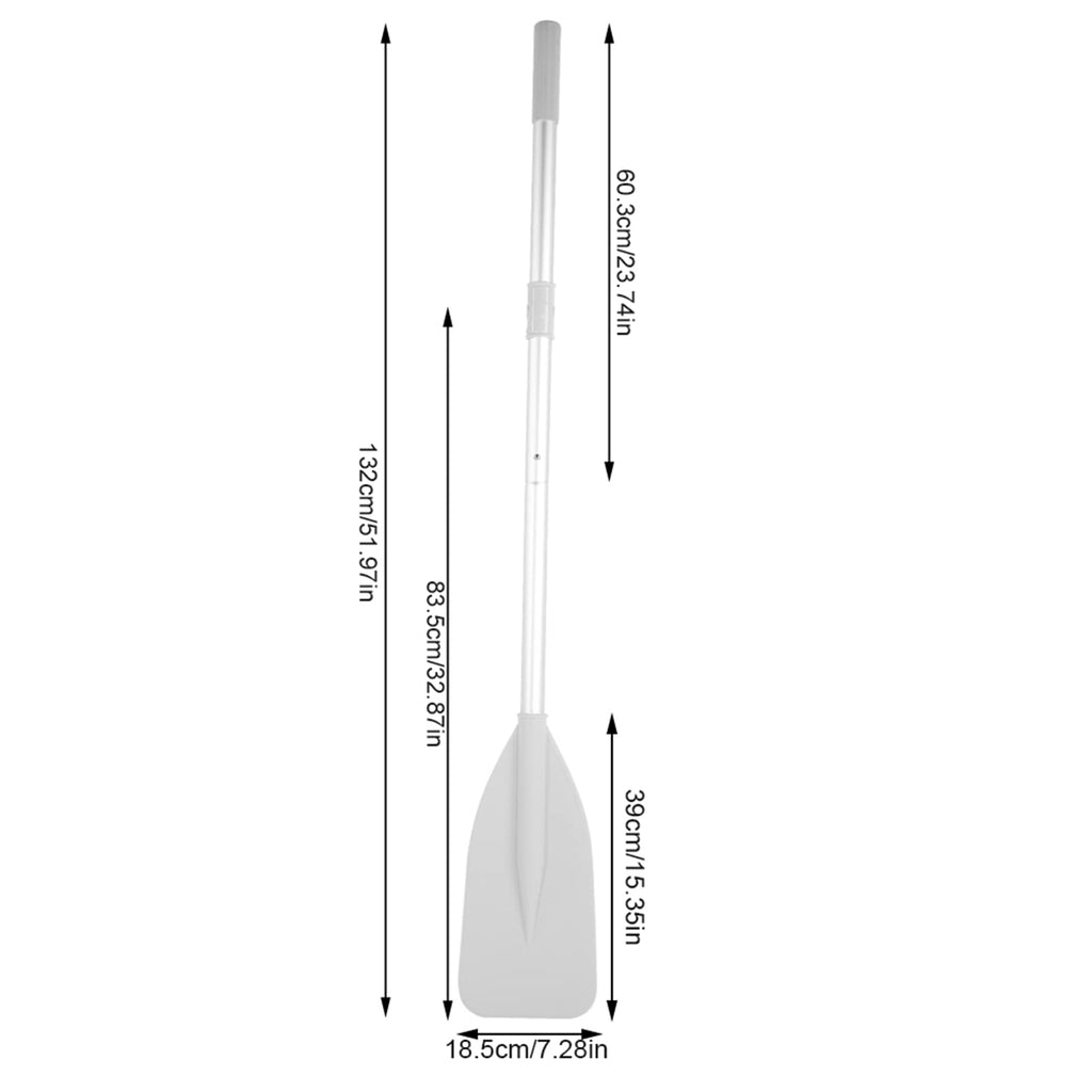 Telescopic Canoe Paddle 2pcs Aluminium Alloy R36823