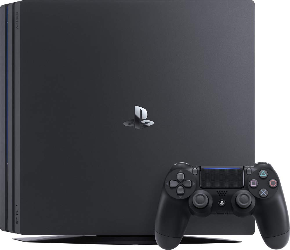 Jet Black 1TB PlayStation 4 Pro Console Bundle S717