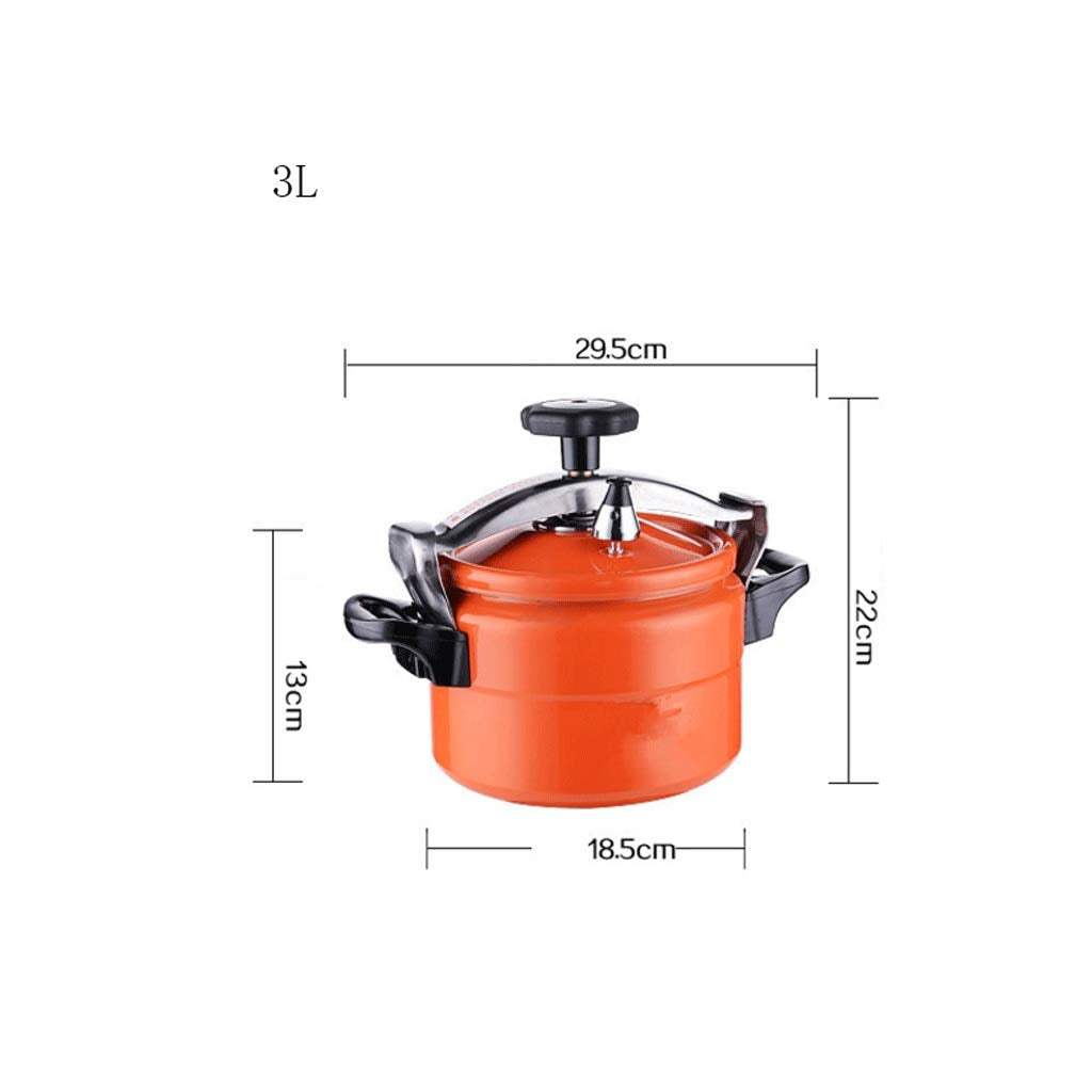 2L 3L Aluminum Alloy Pressure Cooker Cookware I944798