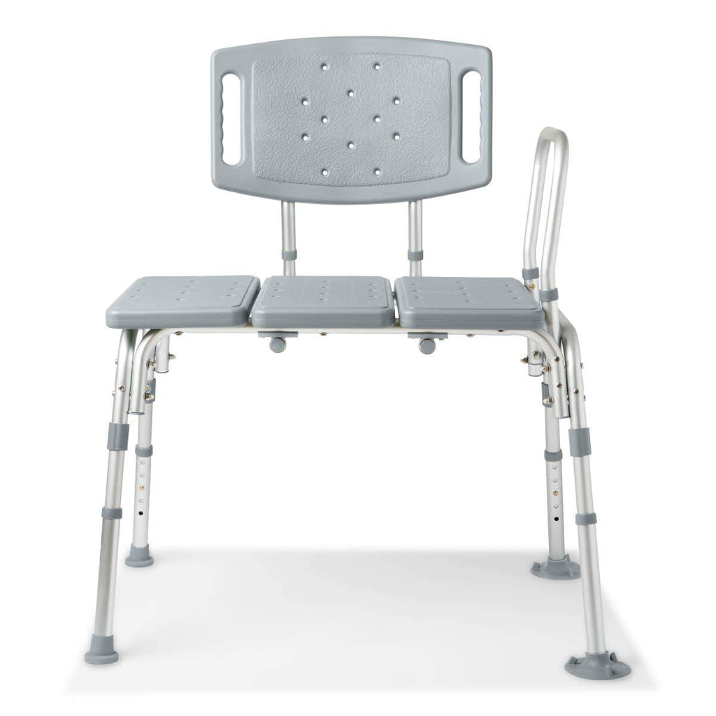 Bariatric Tub Transfer Bench with Anti-Slip Suction Feet 500lb Weight Capacity V142