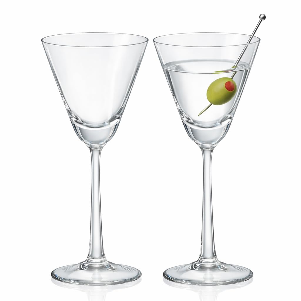 Petite Martini Glass Set of 2 V258