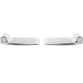 Heavy-Duty Aluminum Alloy Wheelchair Footrest Pair Q1700