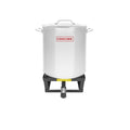 40 QT Stainless Steel Stock Pot + 12" Propane Outdoor Burner I213