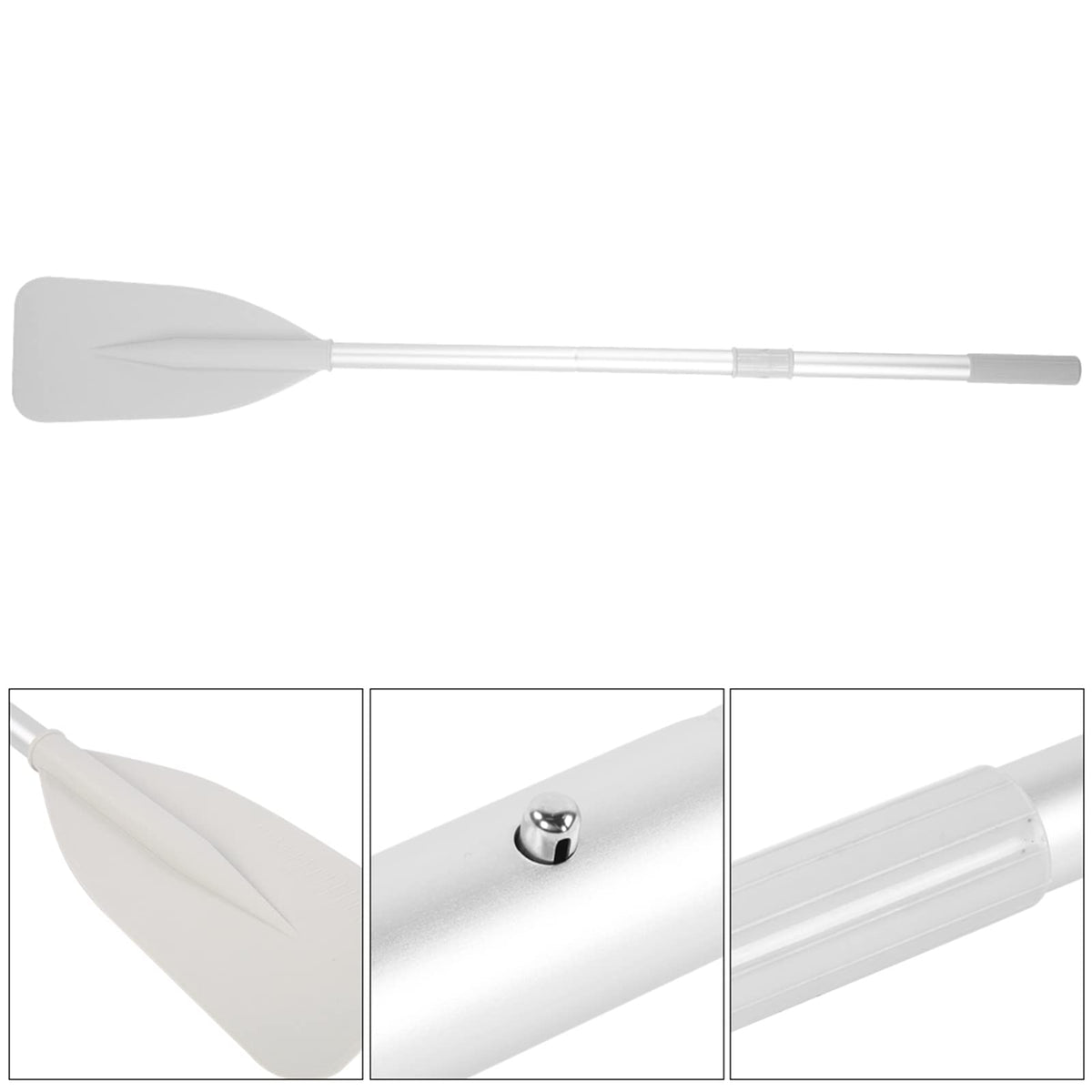 Telescopic Canoe Paddle 2pcs Aluminium Alloy R36823