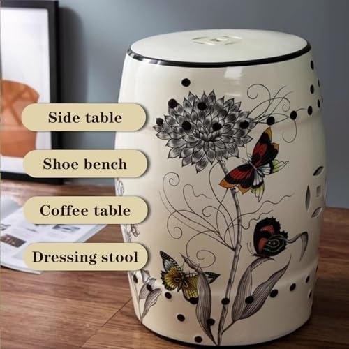 Chinese Style Glazed Decorative Ceramic Garden Stool U303242