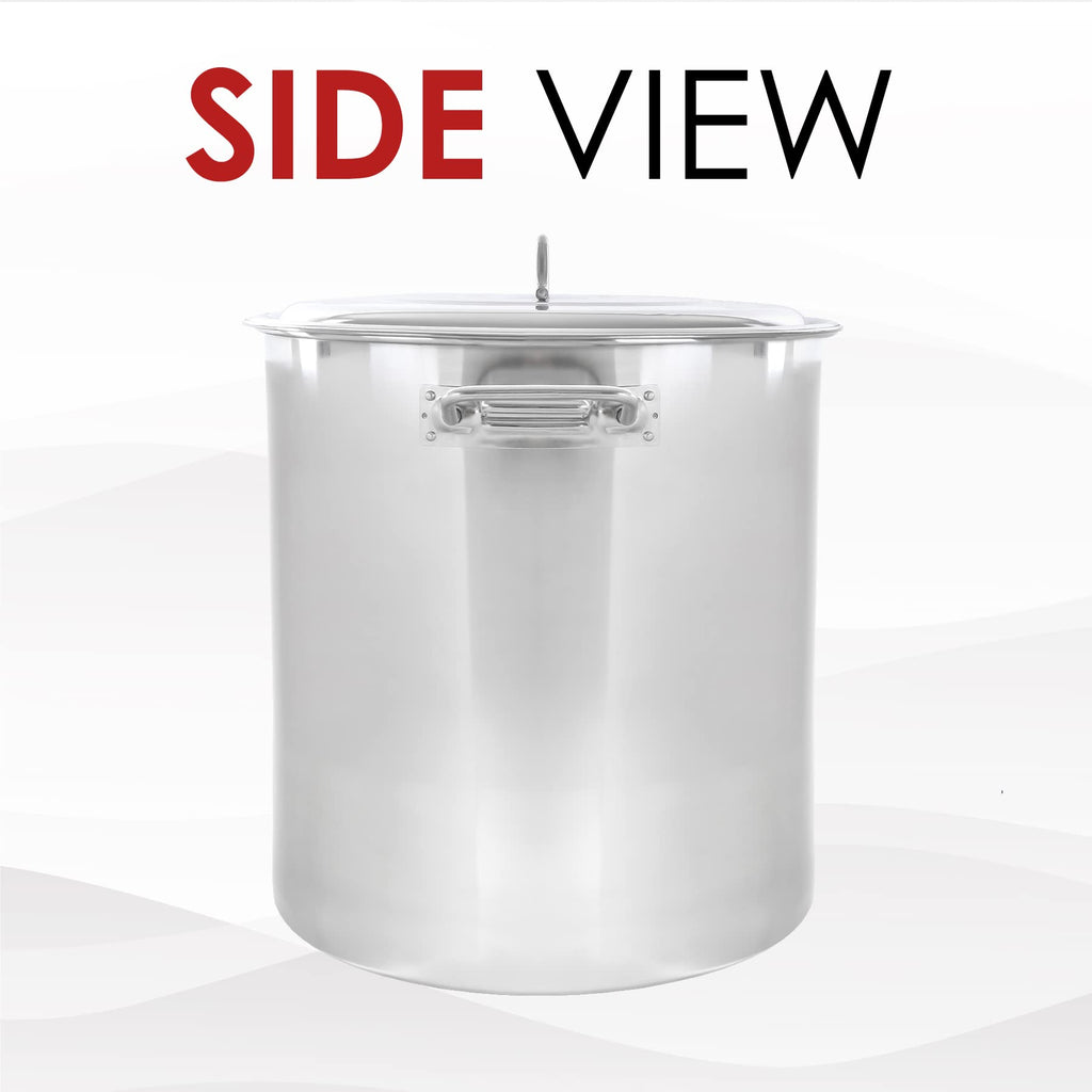 40 QT Stainless Steel Stock Pot + 12" Propane Outdoor Burner I213