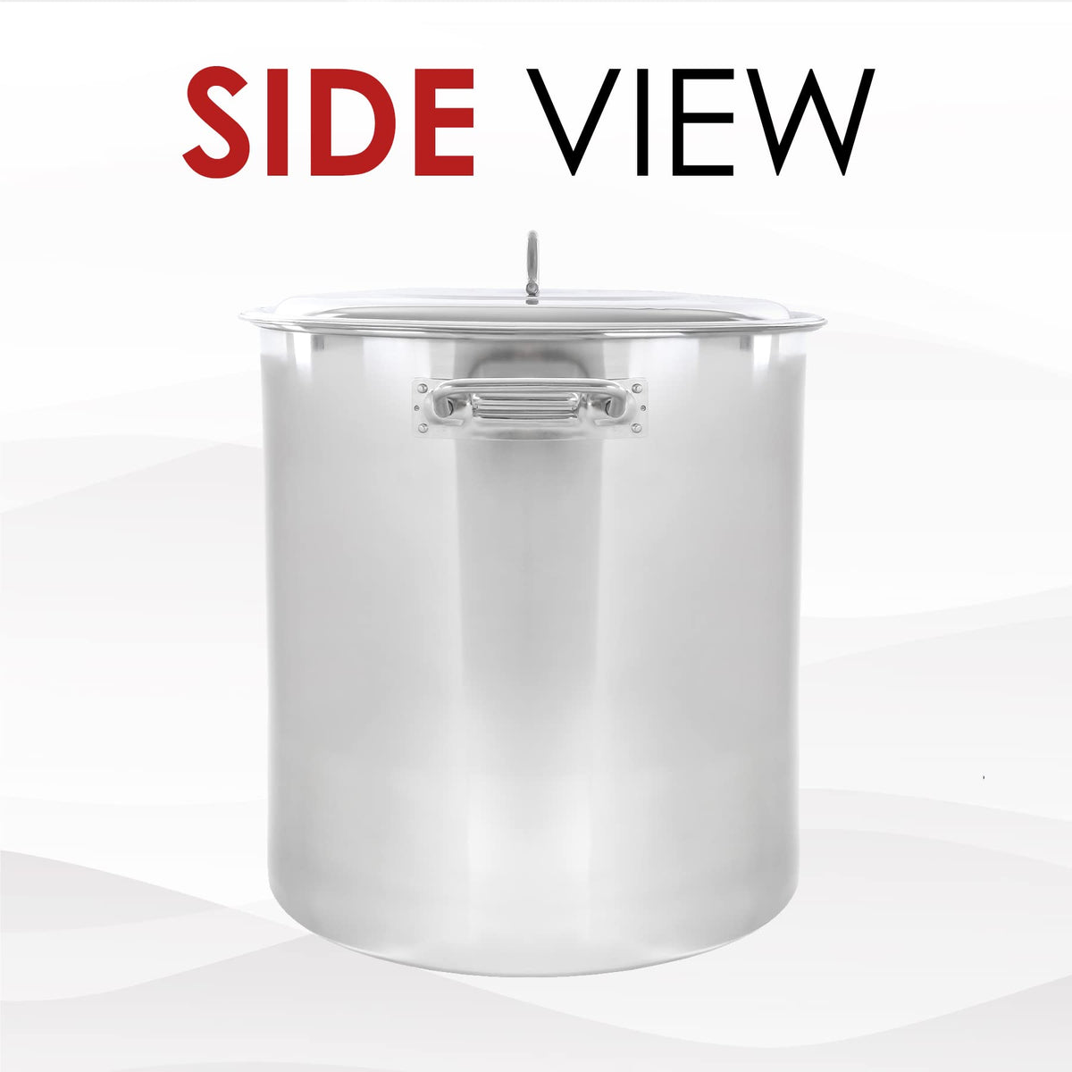 40 QT Stainless Steel Stock Pot + 12" Propane Outdoor Burner I213