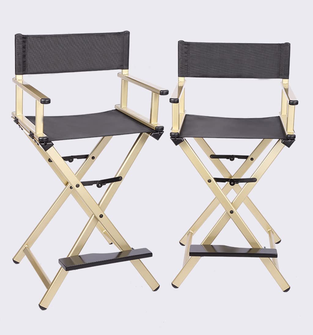Aluminum Folding Director's Chair with Cup Holder T527797