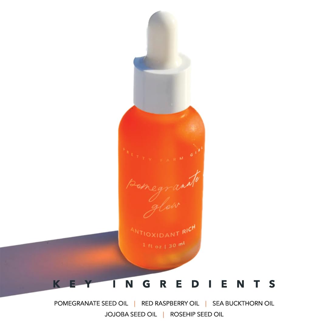 Pomegranate Rosehip Jojoba Face Serum 1oz J123