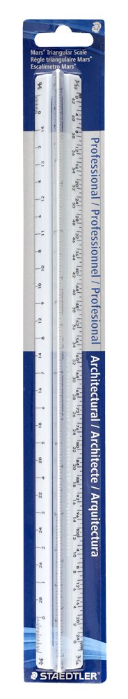 Construction Calculator + Architect Triangular Scale U158