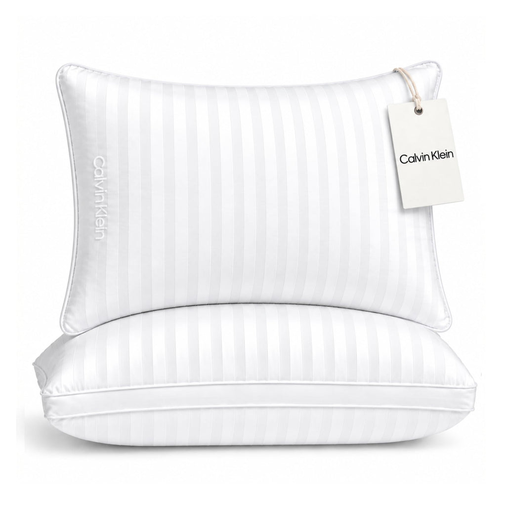 King Size Set of 2 Medium Soft Bed Pillows C552