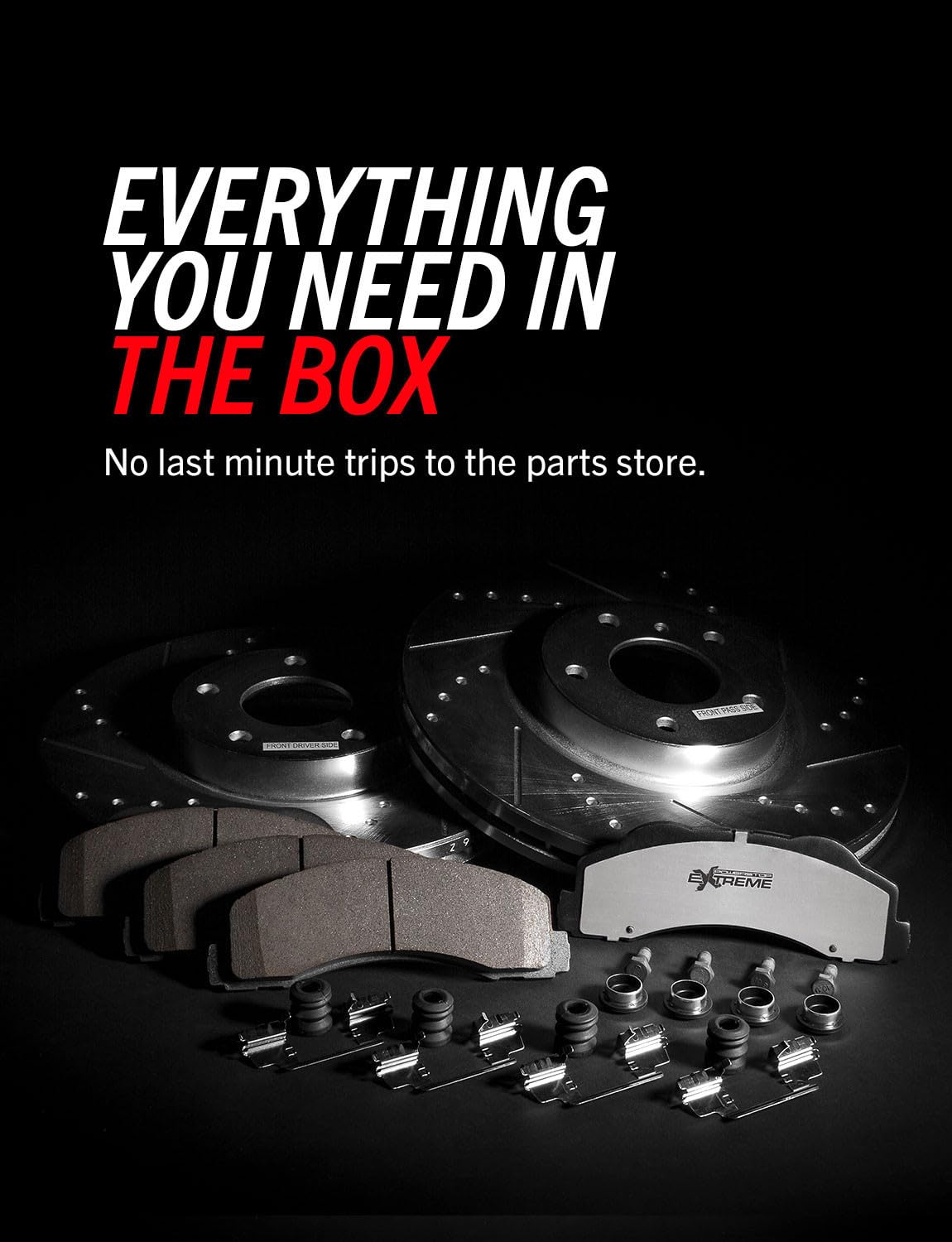 Brake Pad & Rotor Kit Front & Rear H716967