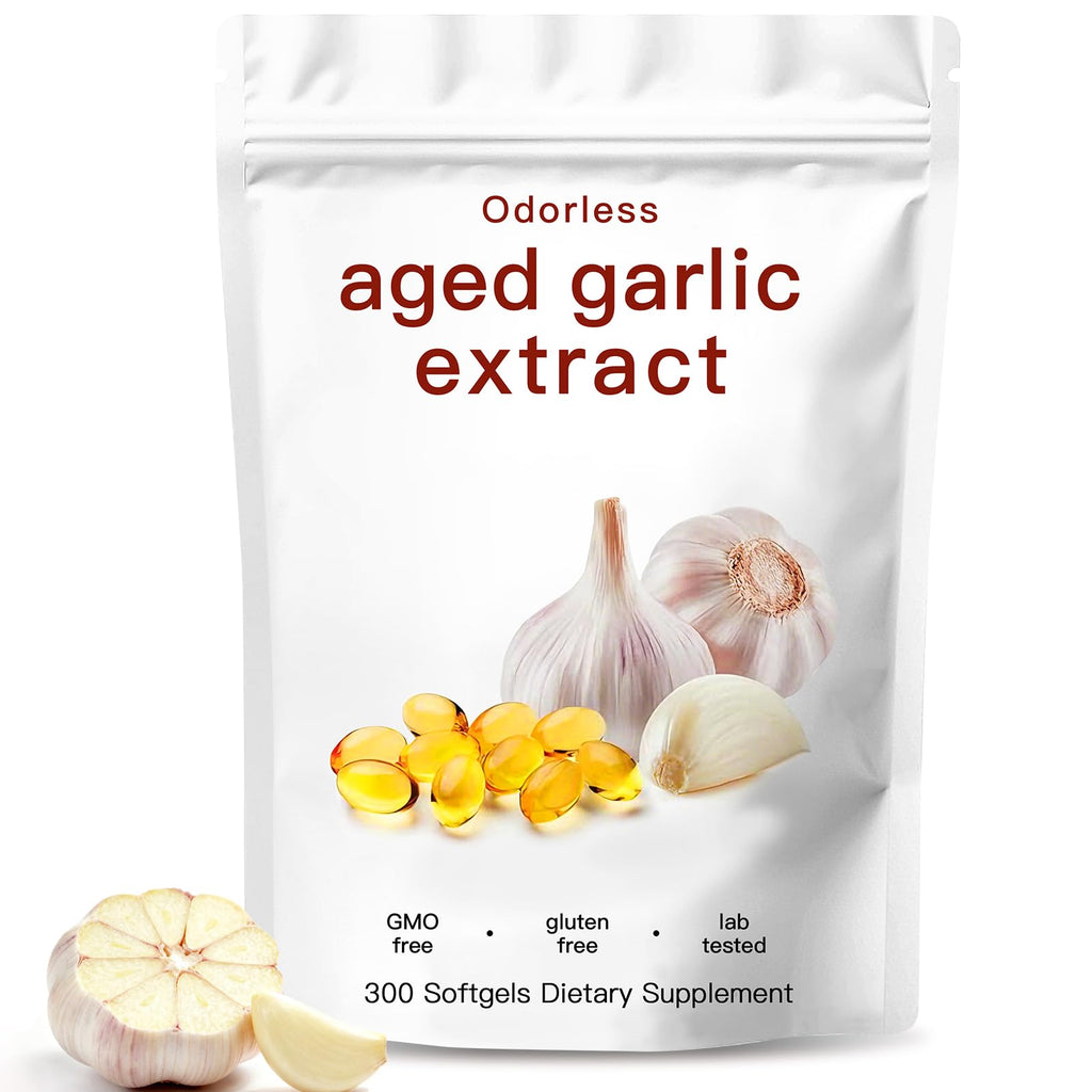 Odorless Organic Garlic Capsules P566
