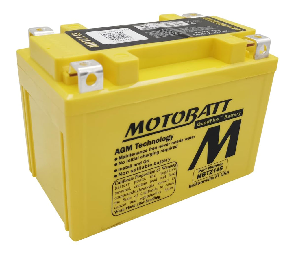 Sealed AGM Motorcycle Battery F162