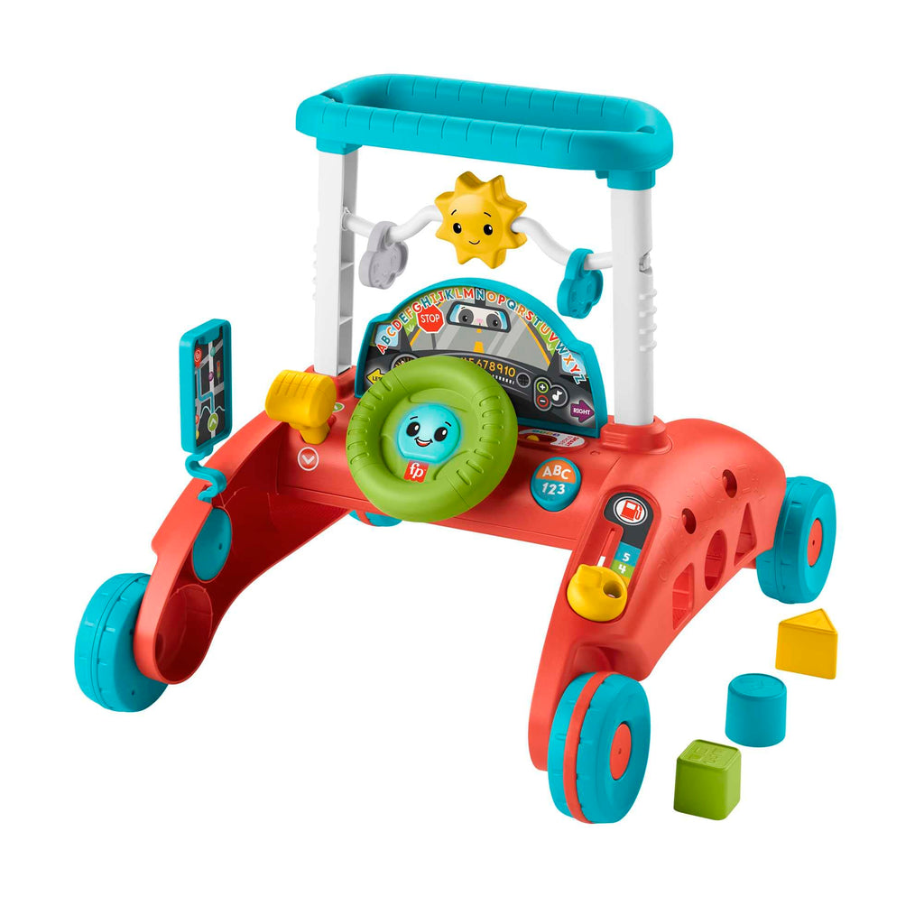 2-Sided Steady Speed Baby Walker with Learning Songs and Sounds N313489