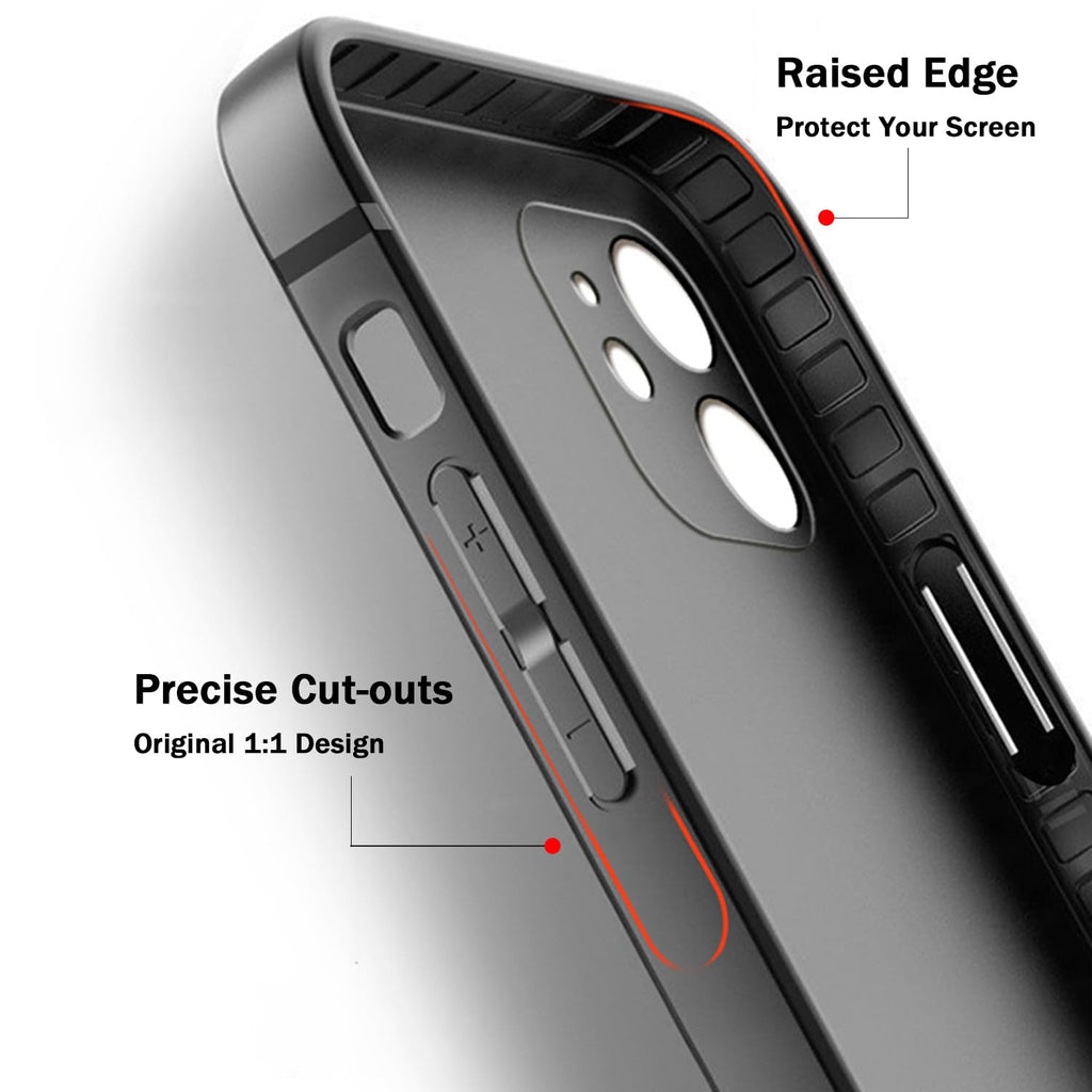 Black Protective Bumper Phone Case E18772