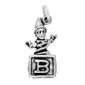 3D 925 Sterling Silver Charm Pendant I10555