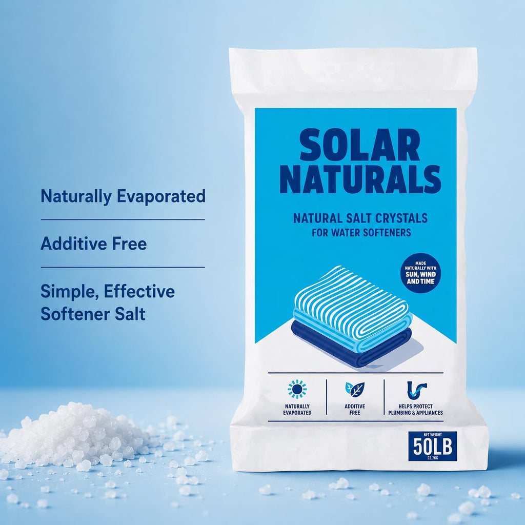 Natural Salt Crystals for Water Softeners, 50 lb S789