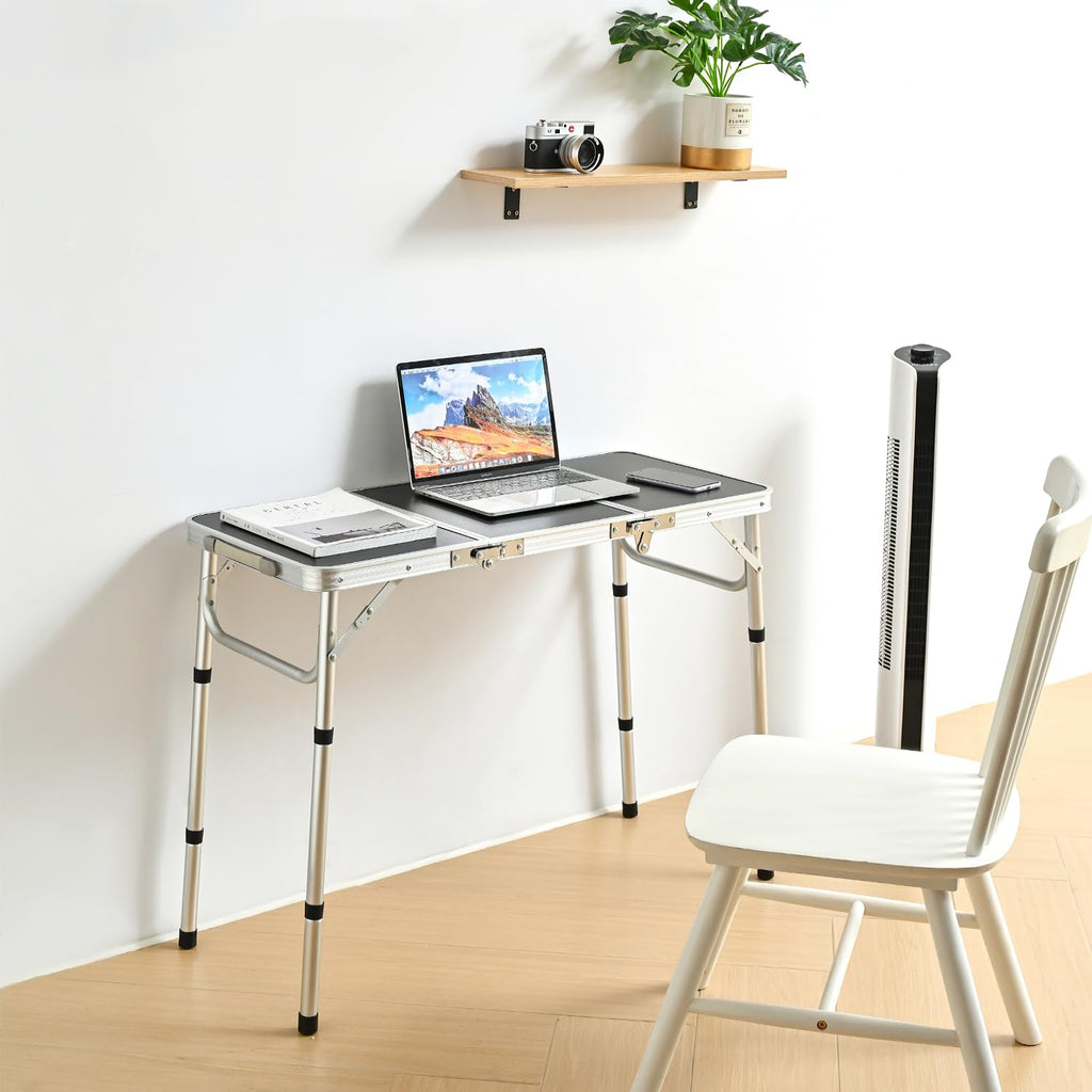 3ft Folding Camping Table with Storage Net T687