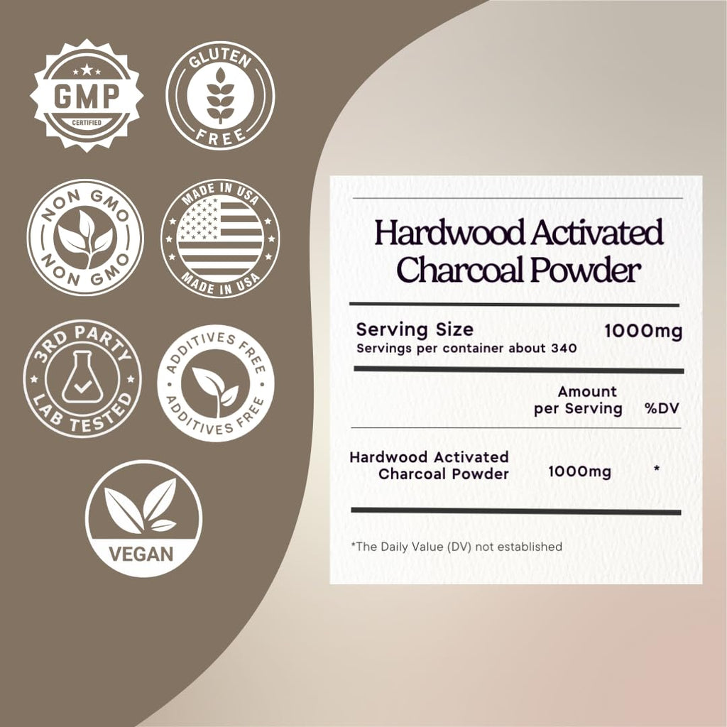 Activated Charcoal Powder 12 oz O798