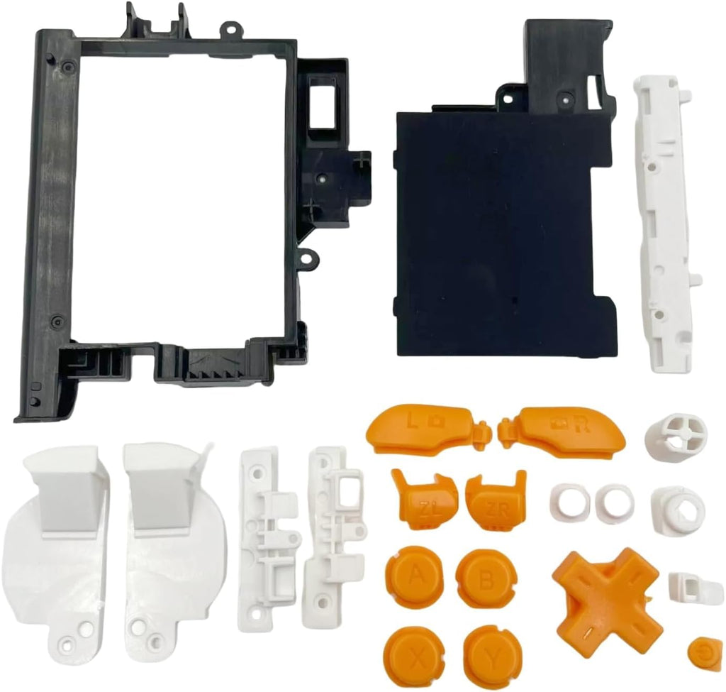 White & Yellow Button Set for New 2DS XL LL Console H734092