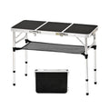 3ft Folding Camping Table with Storage Net T687