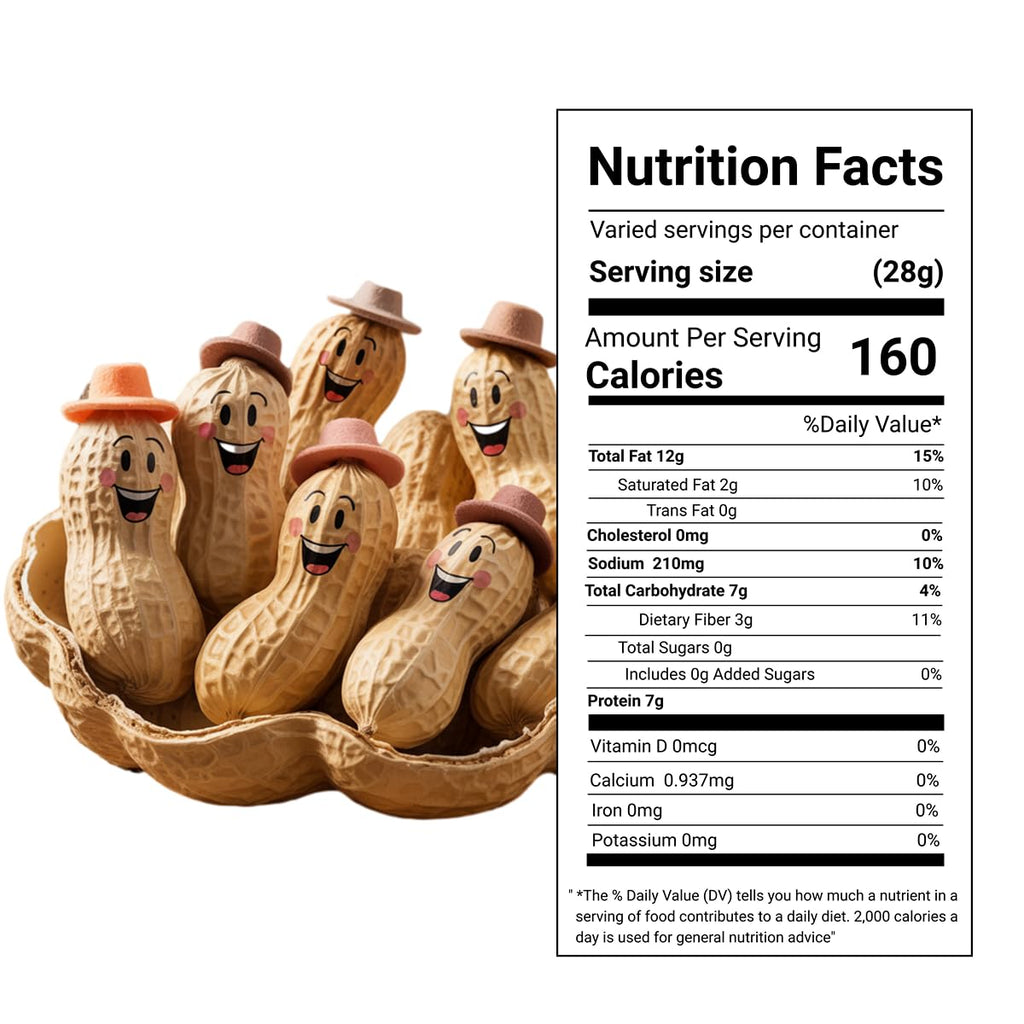In-Shell Roasted and Salted Peanuts 2 Pounds G171649