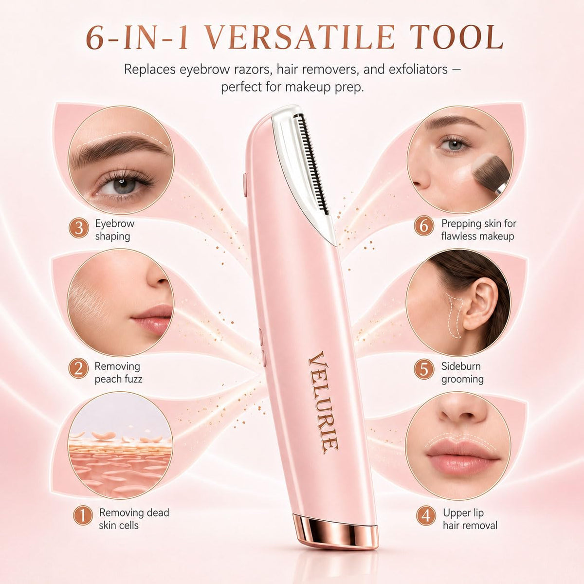 Pink Dermaplane Razor D586636