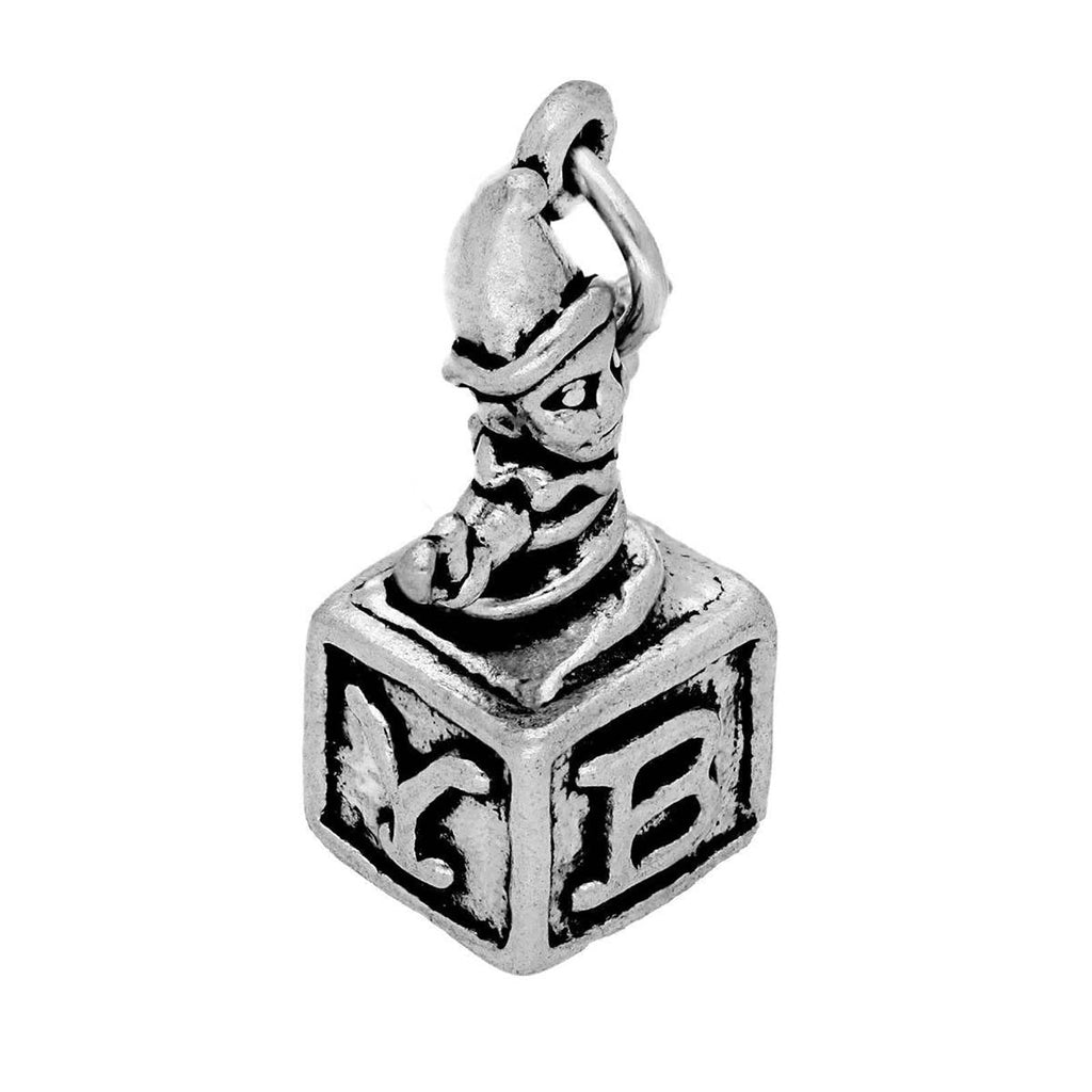 3D 925 Sterling Silver Charm Pendant I10555