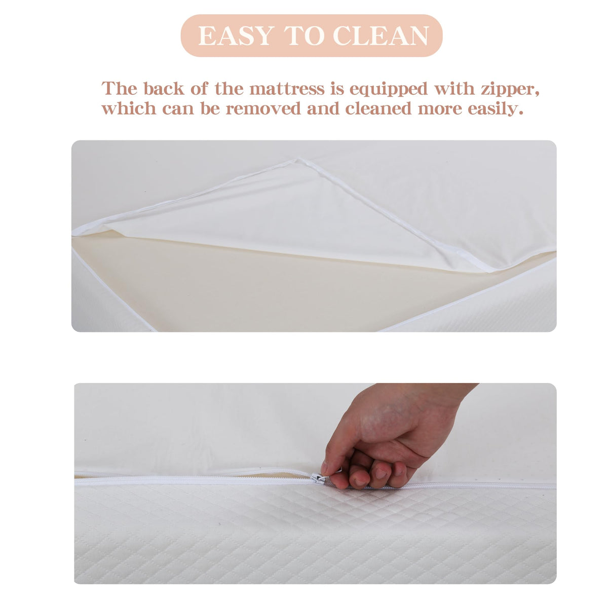 5 Inch Medium Firm Gel Memory Foam Twin Mattress J1955
