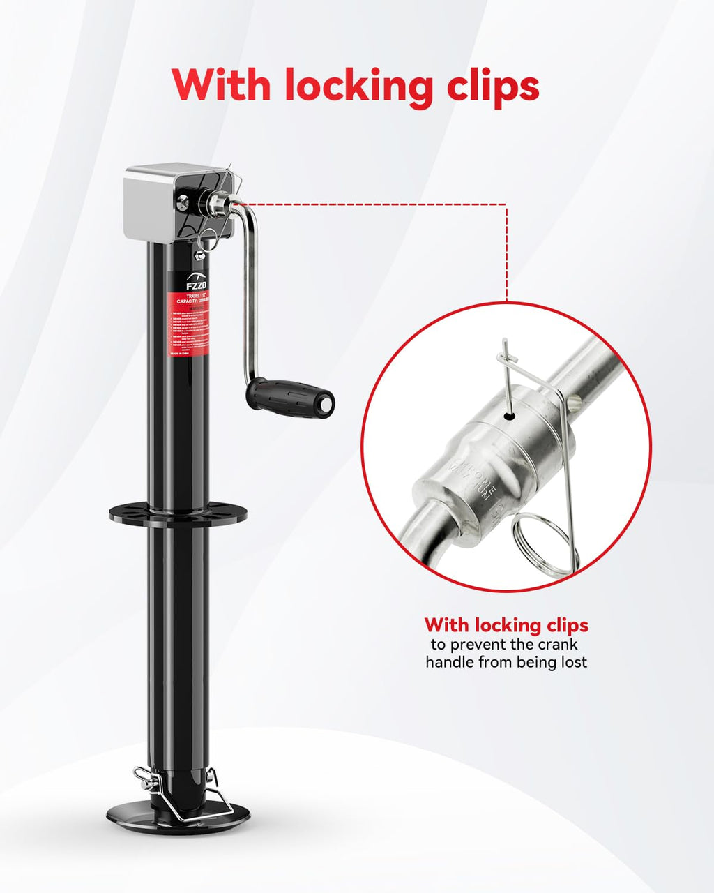 5000 lbs A-Frame Trailer Jack Z443221