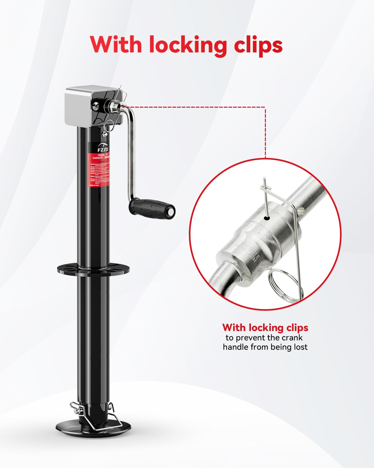 5000 lbs A-Frame Trailer Jack Z443221