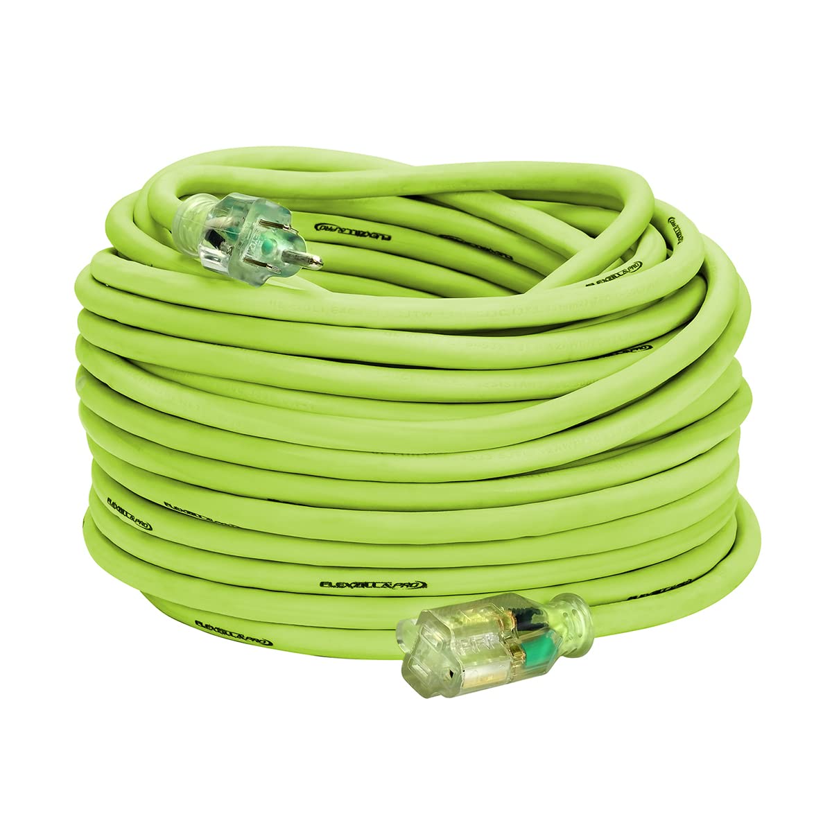 12/3 AWG SJTW 100 ft. Lighted Plug Indoor/Outdoor Extension Cord I6406