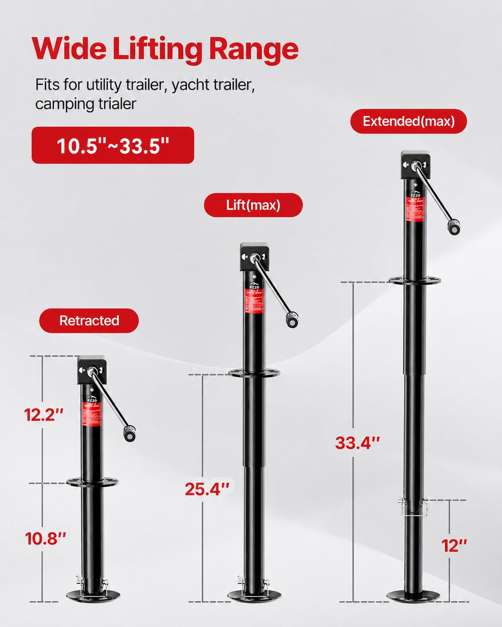 5000 lbs A-Frame Trailer Jack Z443221