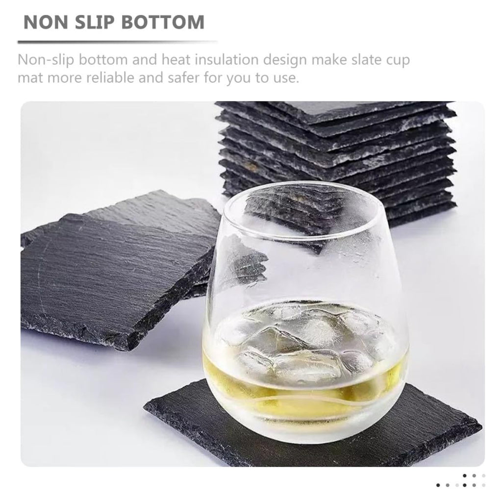 Natural Rock Coaster Set F653