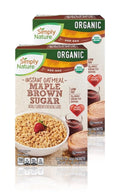 Organic Instant Oatmeal Packets Maple Brown Sugar M454936