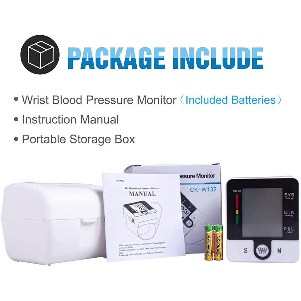 Automatic Talking Wrist Blood Pressure Monitor G208700