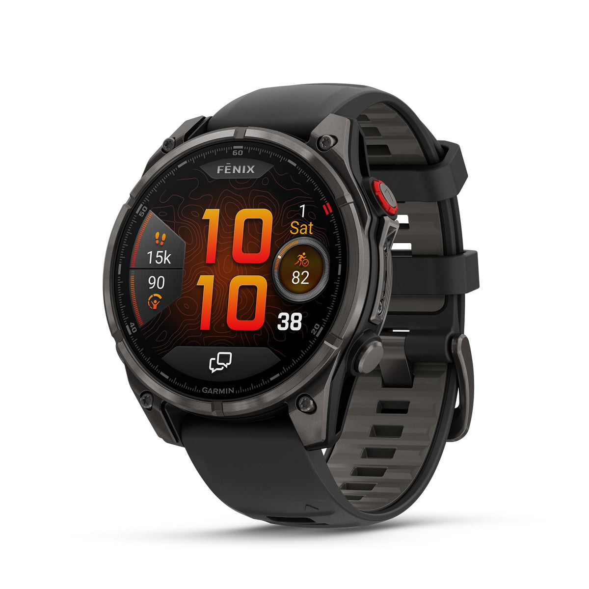 51mm Sapphire DLC Titanium Black Pebble Gray Smartwatch Y234