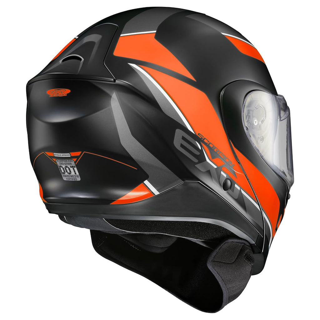 Orange Large Modular Snowmobile Helmet A22906