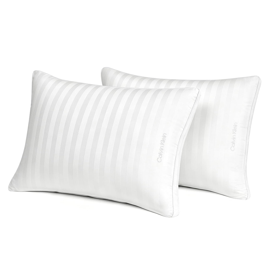 King Size Set of 2 Medium Soft Bed Pillows C552