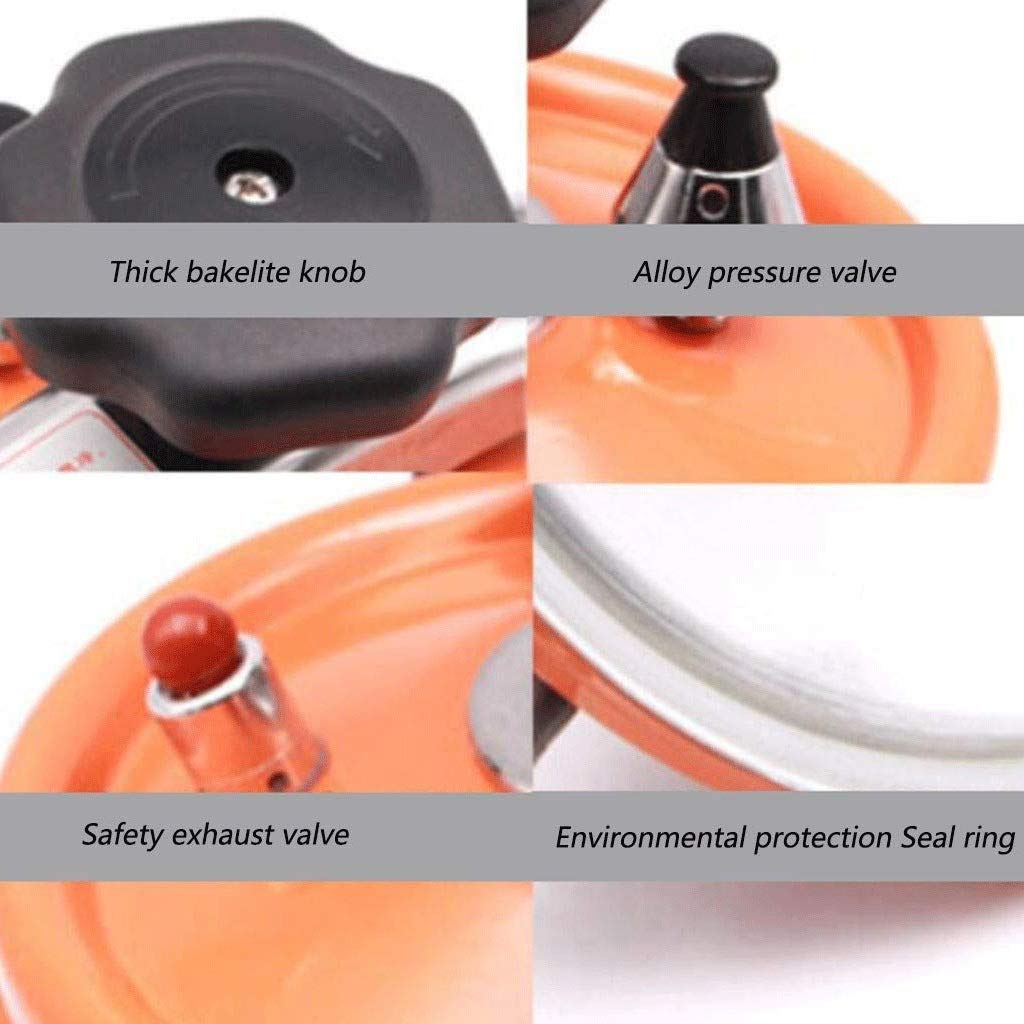 2L 3L Aluminum Alloy Pressure Cooker Cookware I944798