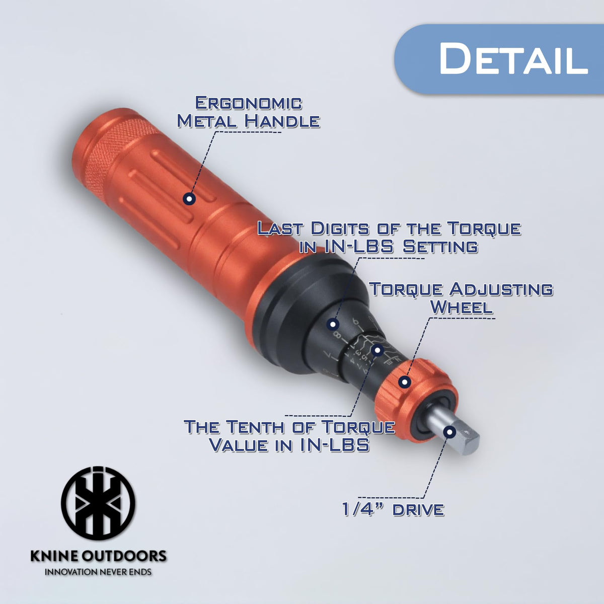 Torque Screwdriver Wrench Driver Set 10-80 Inch Pounds 20 Steel Bits Y856281