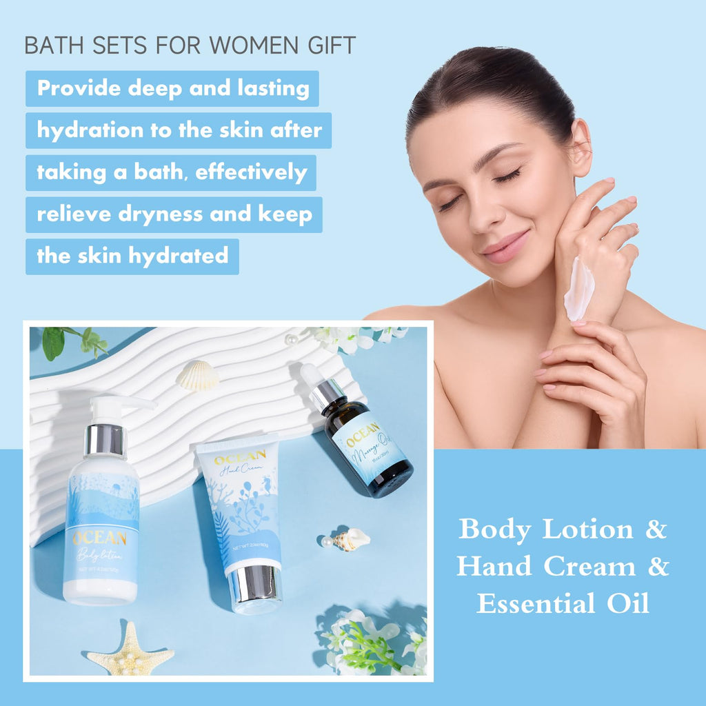Spa Gift Baskets Bath and Body Gift Set U73283