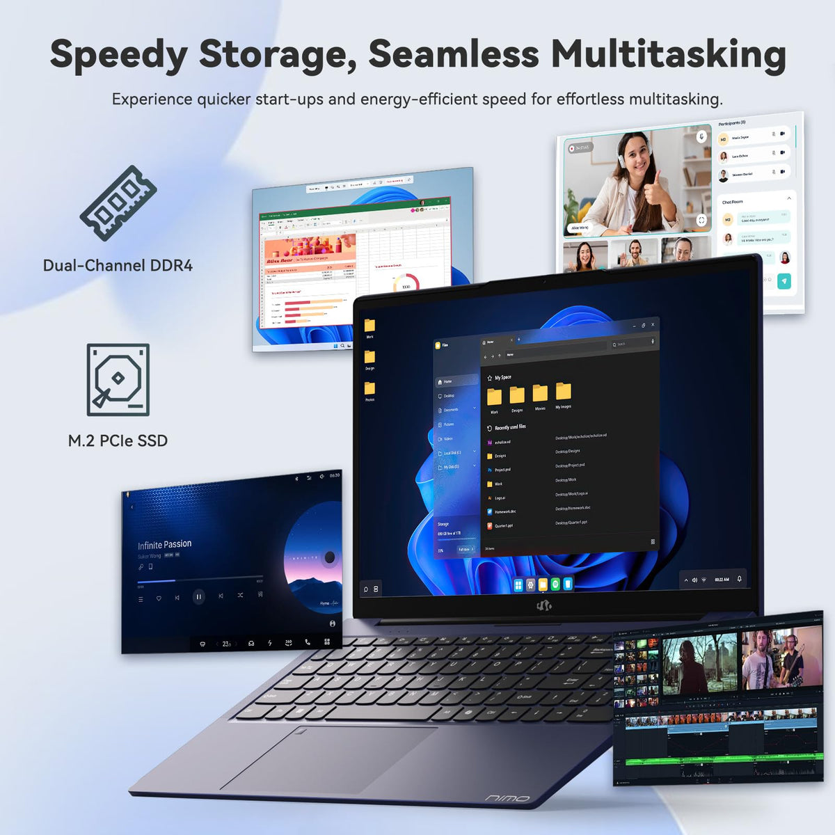 15.6" FHD IPS Laptop J6490