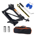 2T Scissor Jack Kit with Lug Wrench & Ratchet Wrench Q21596