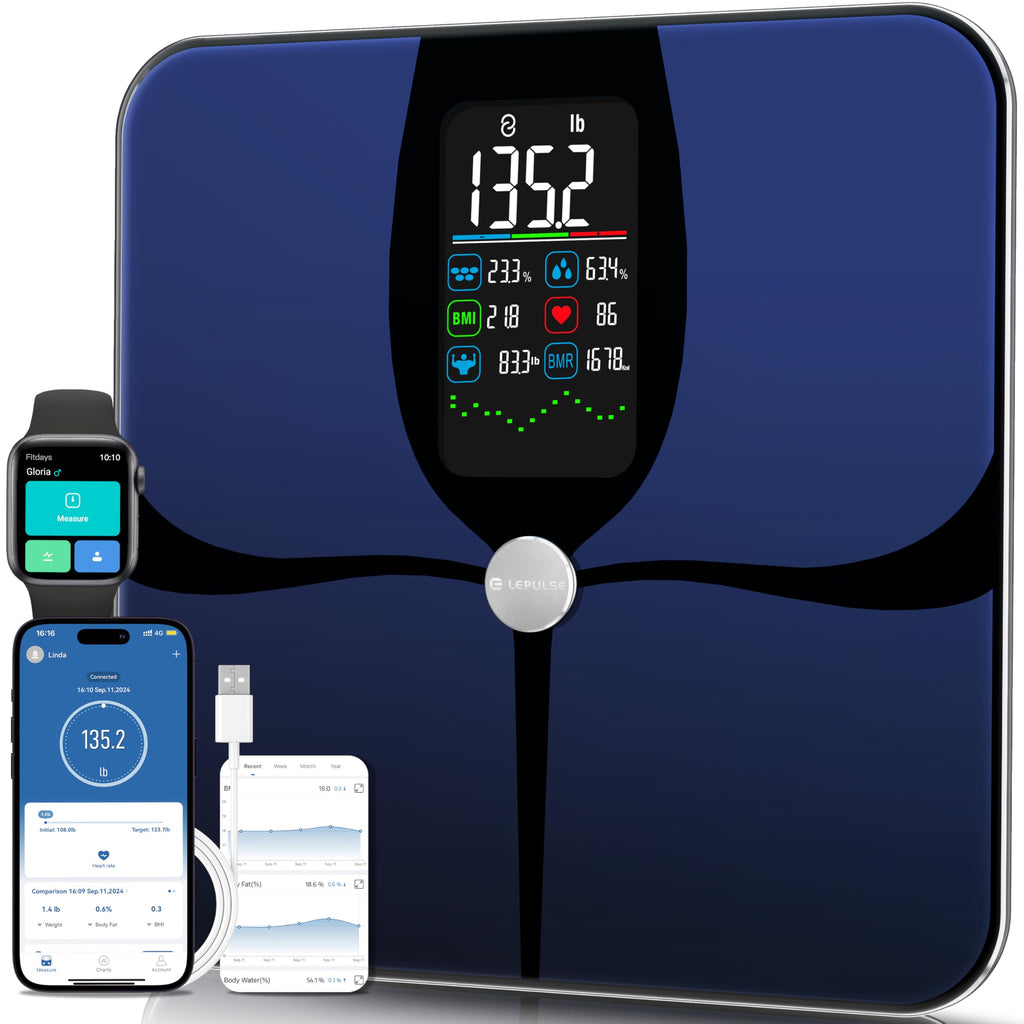 Smart Weight Scale with BMI Body Fat Muscle Mass X7178