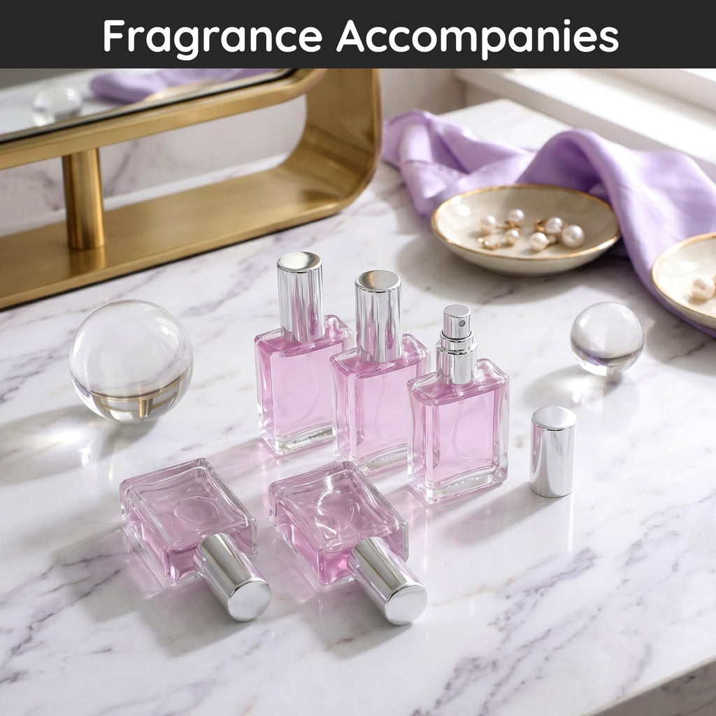 0.5oz 10pcs Glass Perfume Spray Bottle Refillable R1327