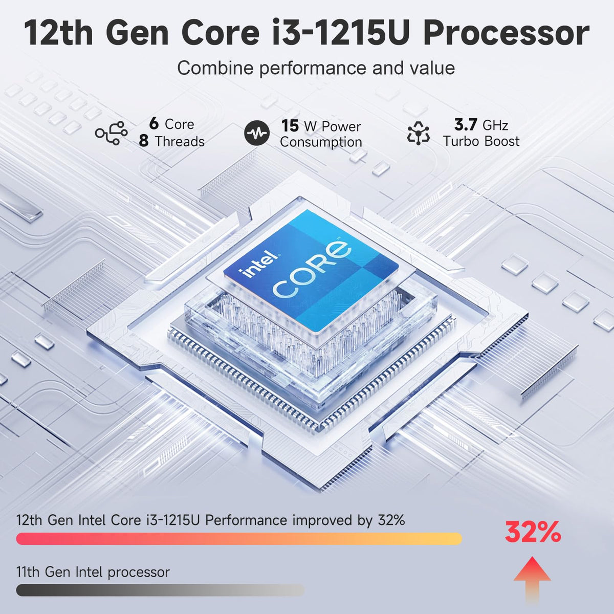 15.6" FHD IPS Laptop J6490