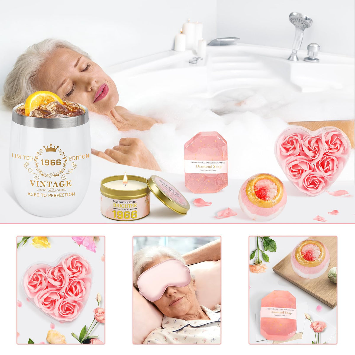 Spa Gift Basket with Blanket C168201