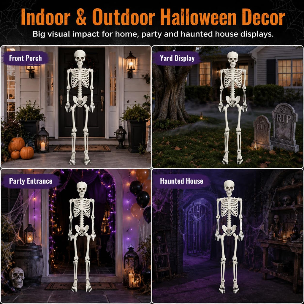 5.4 FT Poseable Skeleton F2641